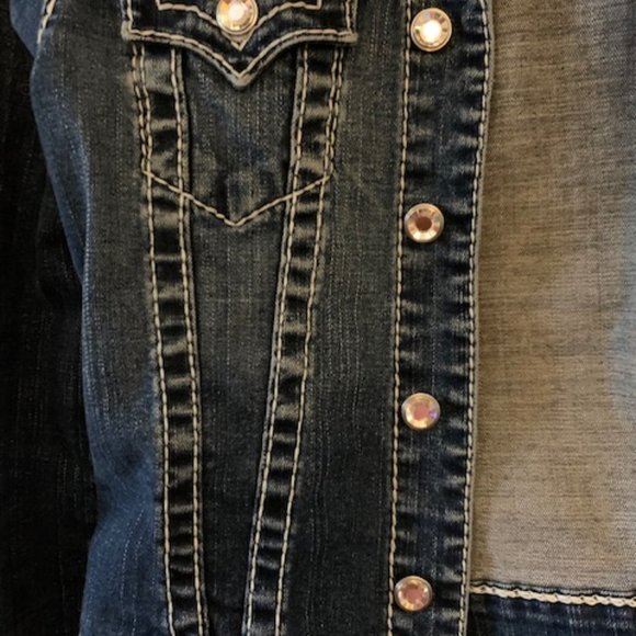 True Religion "Disco Emily" Jean Jacket - Picture 6 of 7